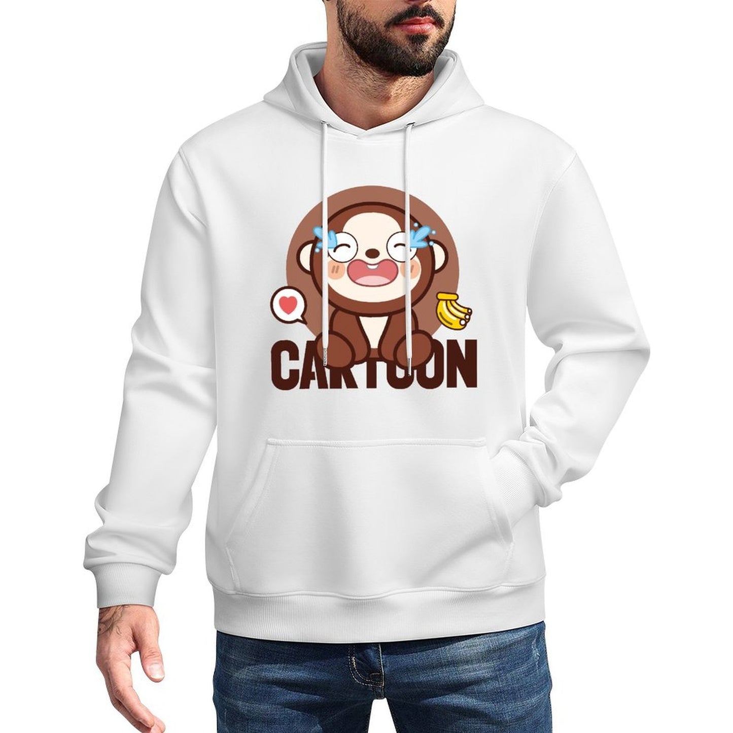 Regular Weekend Front Graphic Hoodies