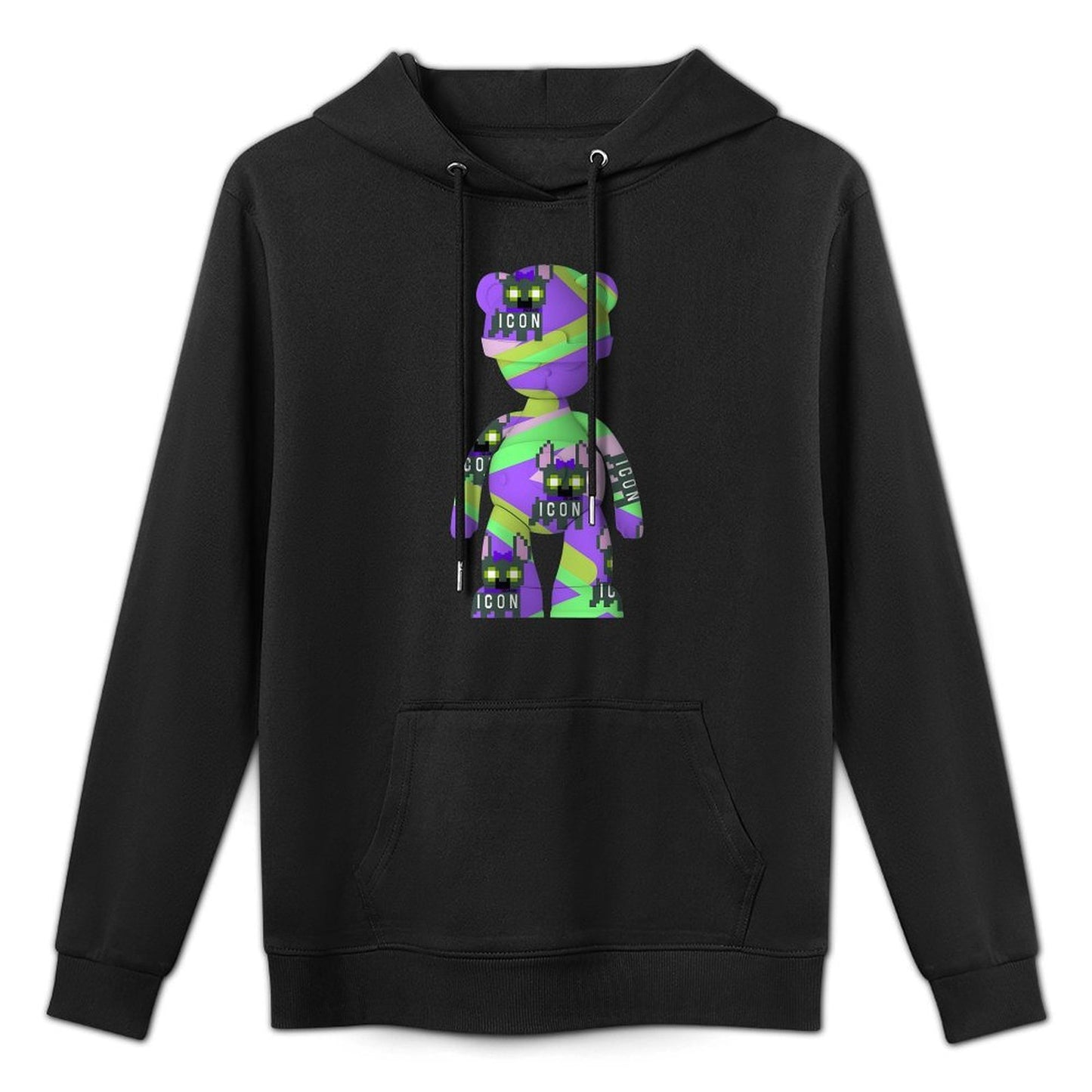 Hoodie Front PatternCrewneck Bold
