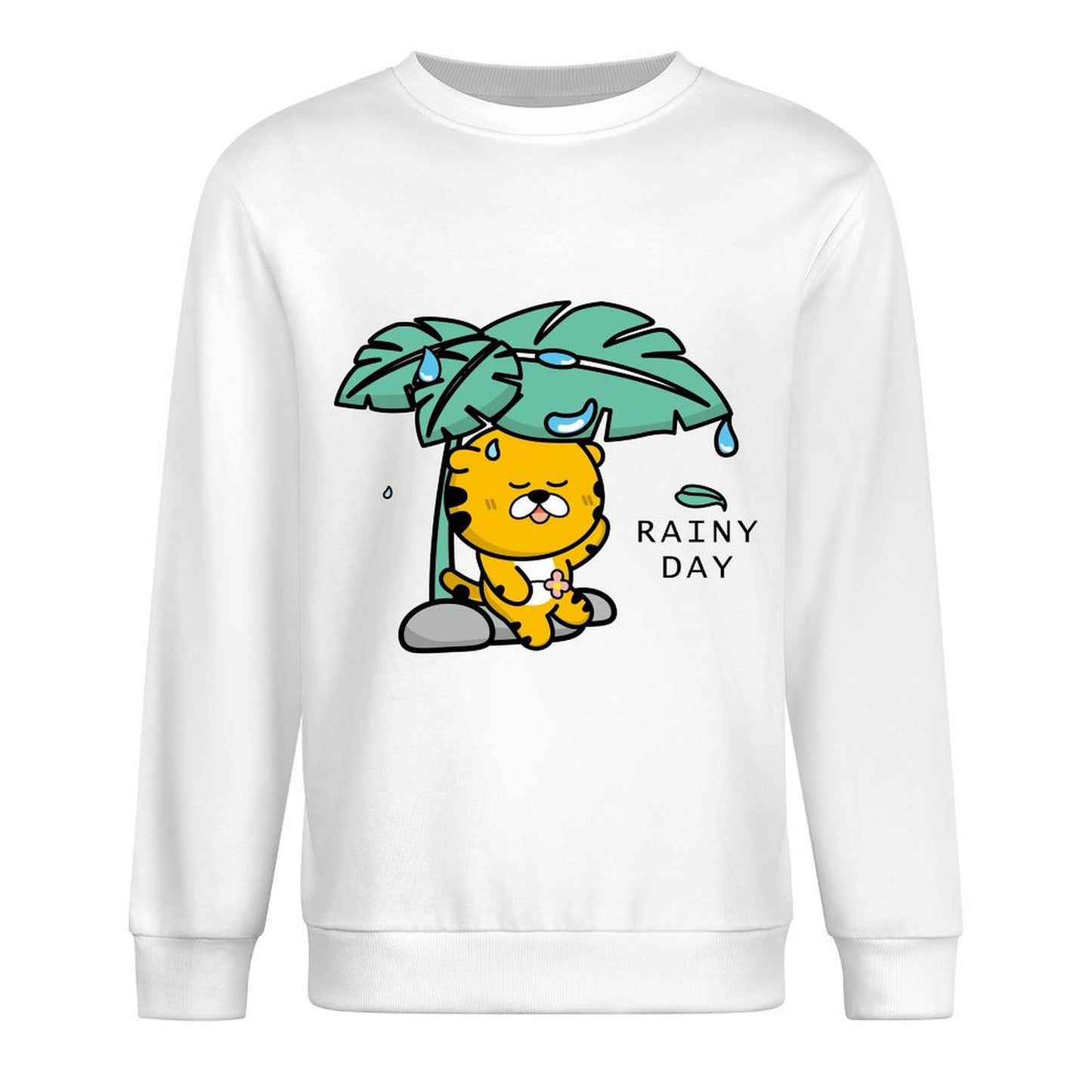 Front Patterned Long Sleeve TopEdition Logo-Ready