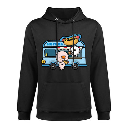 IPBR 250g Hooded Pocket Sweatshirt Front GraphicMen's Hooded  Sweatshirt4000048