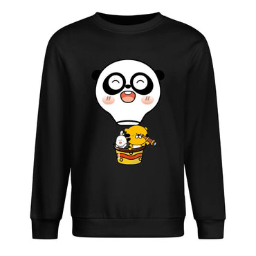 Front Patterned Long Sleeve TopChill Basic