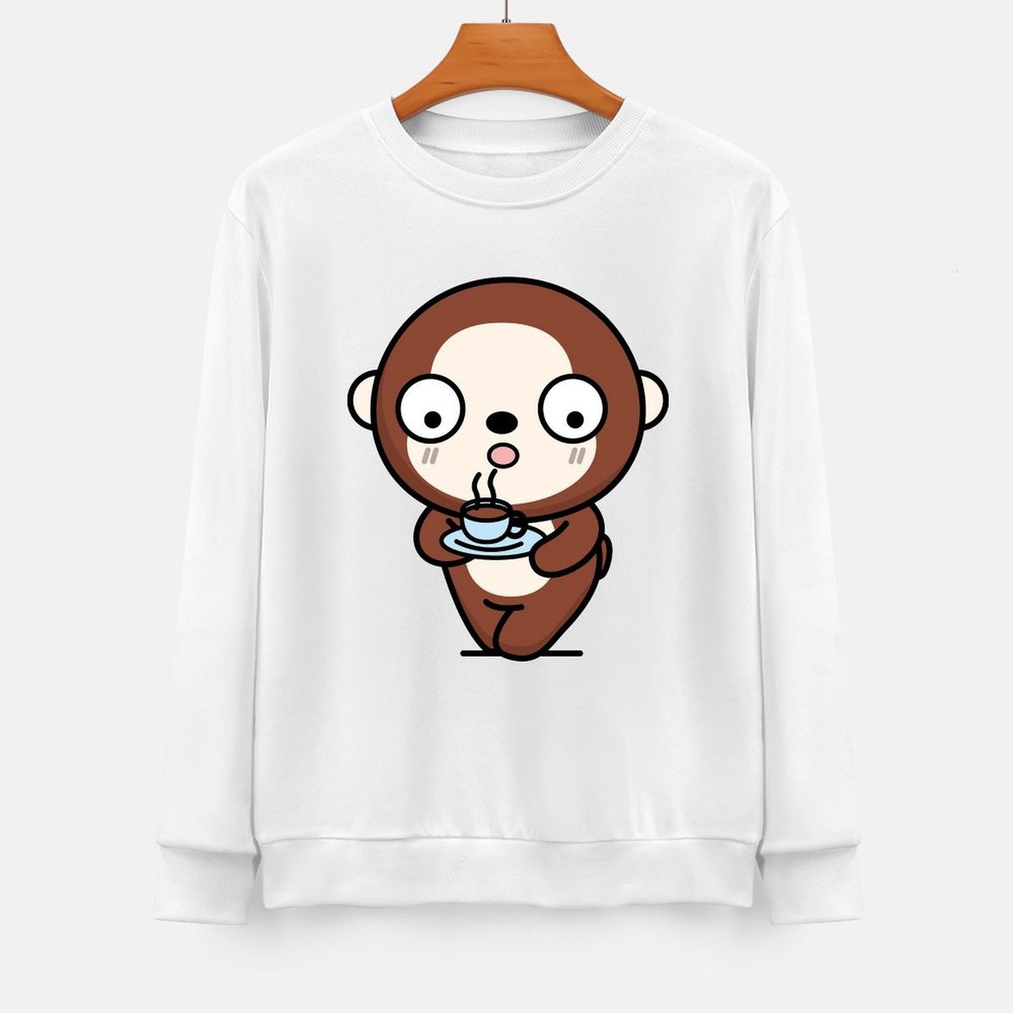 Front Patterned Long Sleeve TopChill Pure