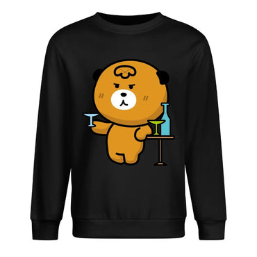 Front Patterned Long Sleeve TopPure Original