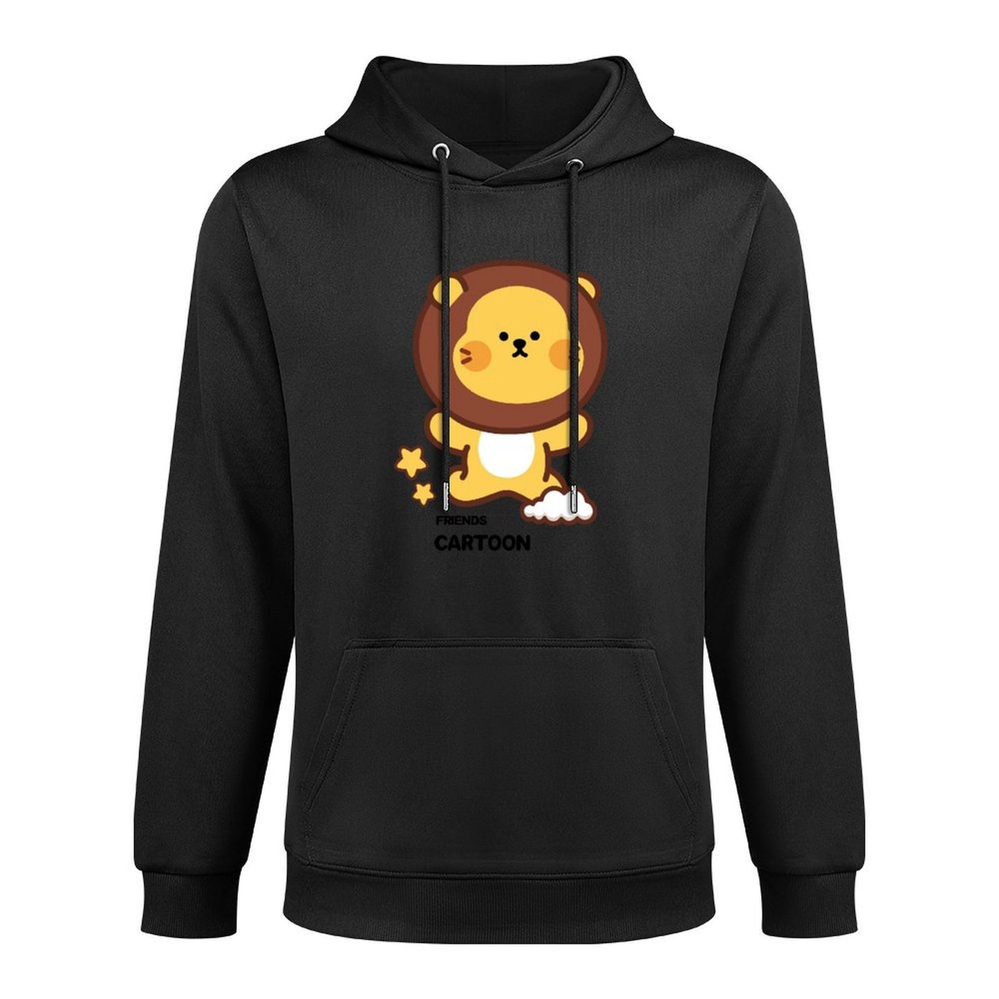 Crew Neck ClassicSeries Front Graphic Hoodies