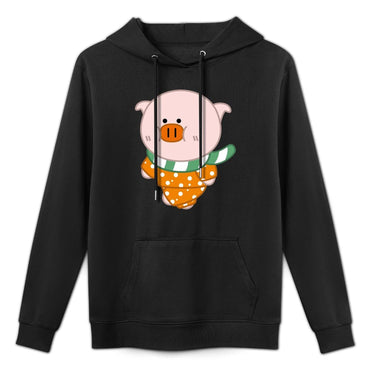 Pocket Tee Casual Front Graphic Hoodies