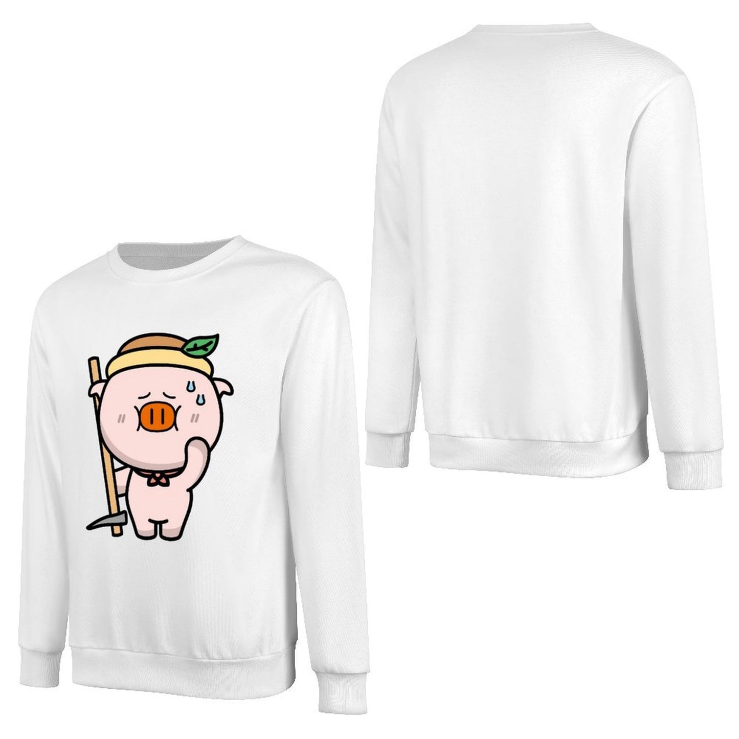 Front Patterned Long Sleeve TopSoftLine EverydaySeries