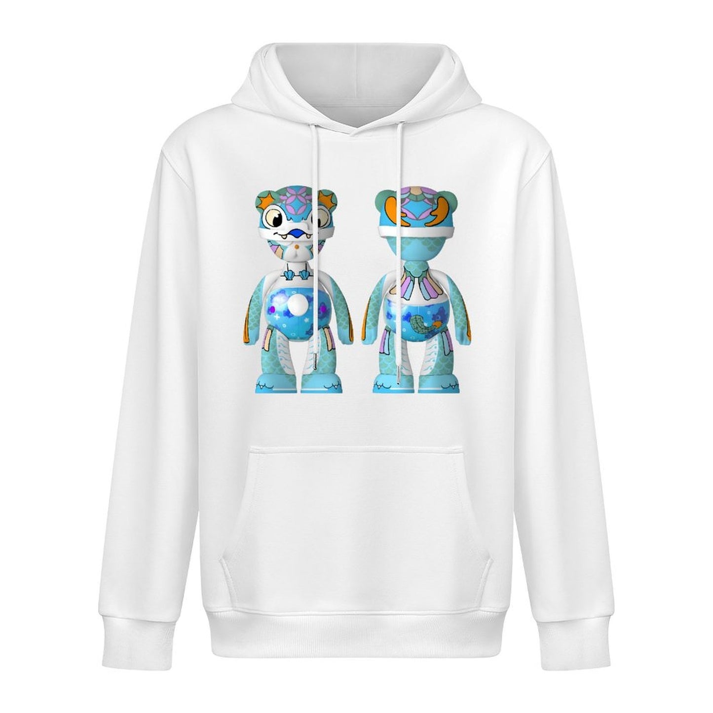 Hoodie Front PatternEverydayComfort 100% Cotton
