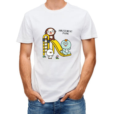 Soft-Touch Logo-Ready Front Graphic T-shirt