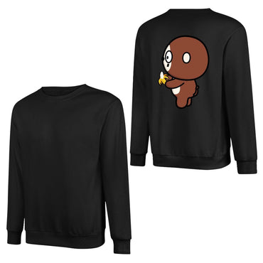 Crew Neck Long Sleeve Sweatshirt 4000643