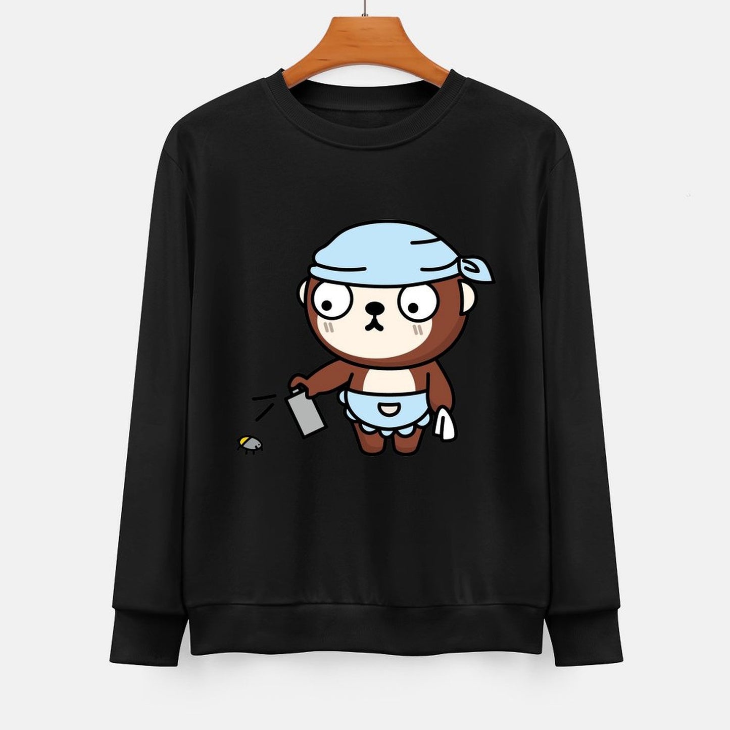 IPBR 250g Crew Neck Long Sleeve Sweatshirt Front GraphicCrew Neck Long Sleeve Sweatshirt4000225