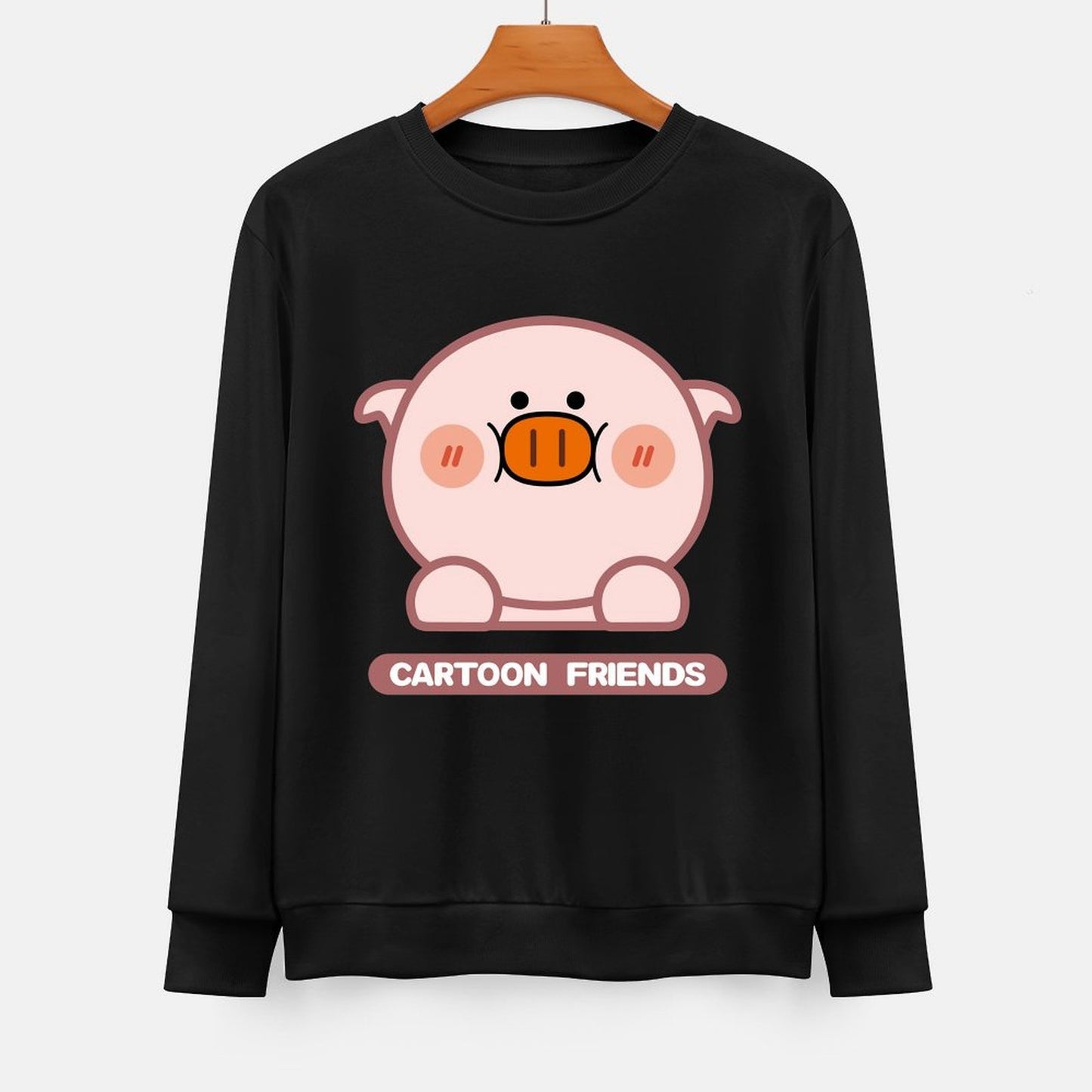  Front Patterned Long Sleeve TopSeries CleanCut