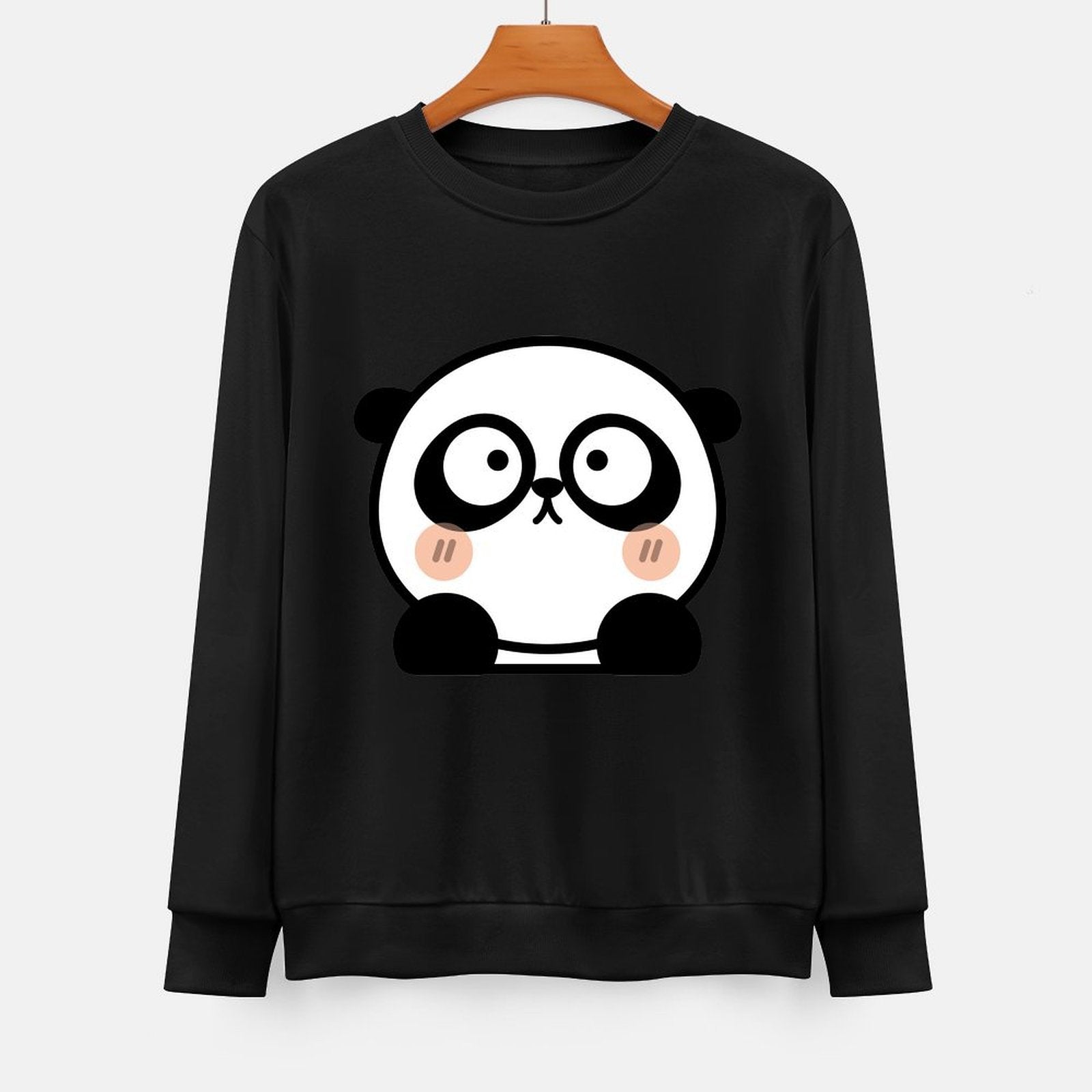  Front Patterned Long Sleeve TopClean Edges Printed