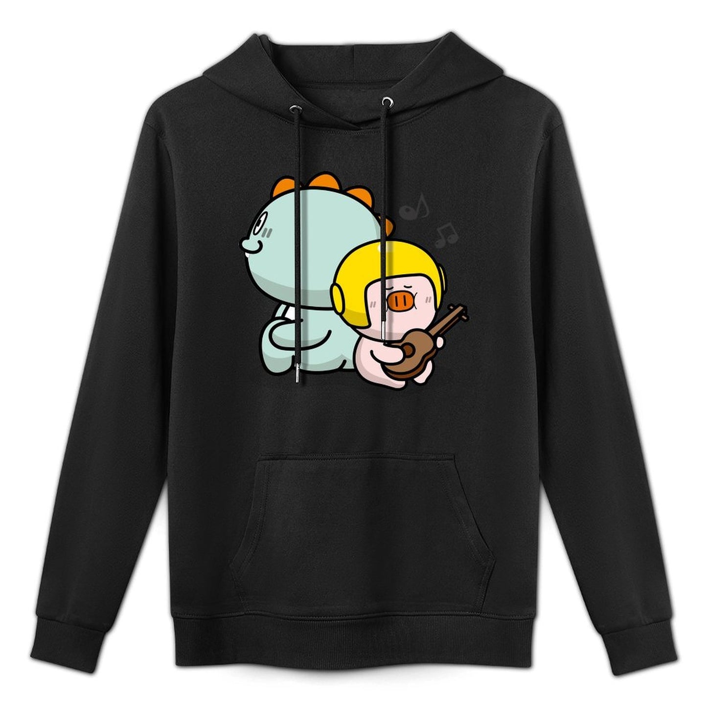 RegularFit ActiveWear Front Graphic Hoodies