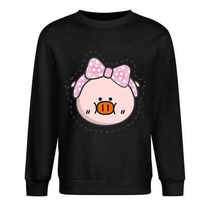 Front Patterned Long Sleeve TopModern ActiveWear