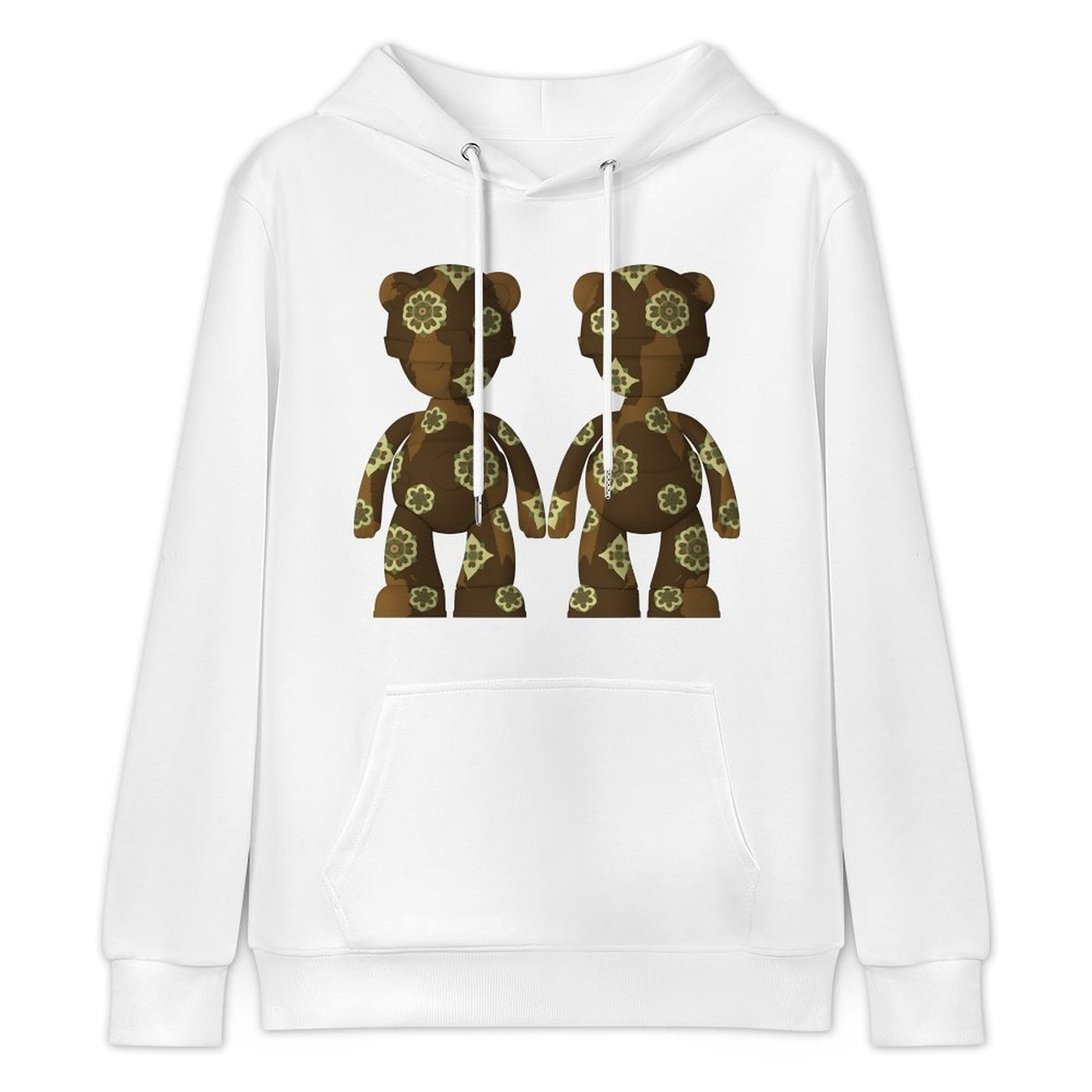 Hoodie Front PatternDurable Relaxed Fit