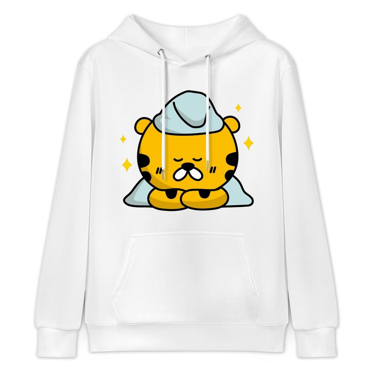 SmoothWear Simple Front Graphic Hoodies