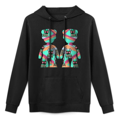 IPIB 250g Hooded Pocket Sweatshirt Front GraphicMen's Hooded  Sweatshirt6000078-2