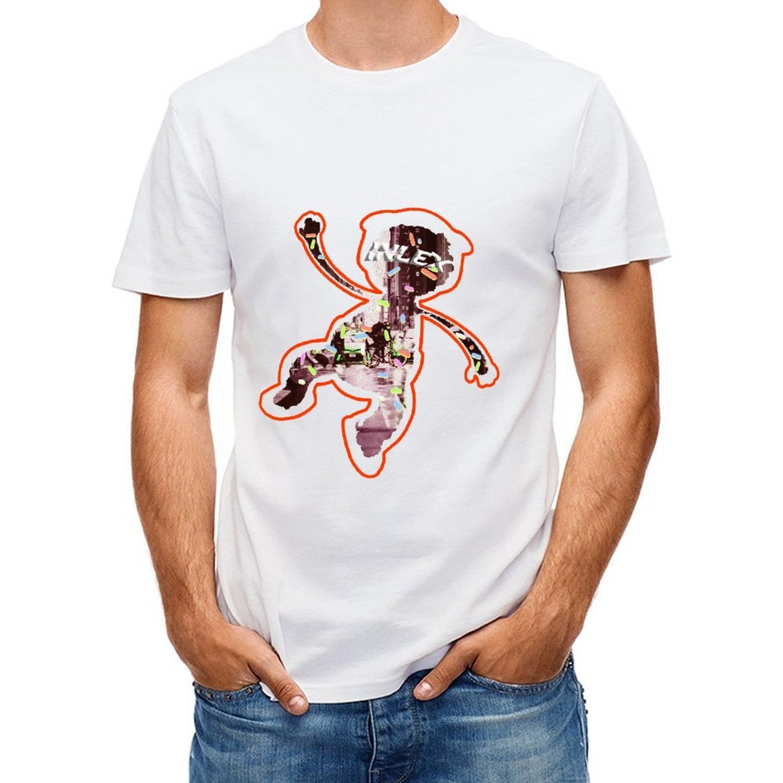 Inlex Bear T-shirtsNatural Breathable T-Shirt