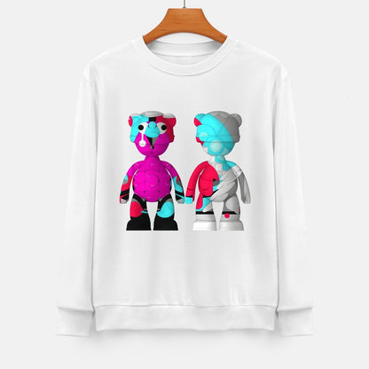 Long Sleeve With Front PatternBatch-Printed Heat-Transfer