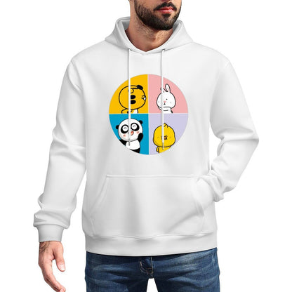 IPBR 250g Hooded Pocket Sweatshirt Front GraphicMen's Hooded  Sweatshirt4001309
