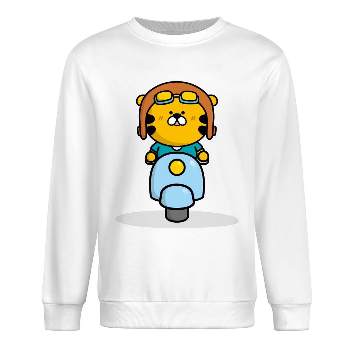 IPBR 250g Crew Neck Long Sleeve Sweatshirt Front GraphicCrew Neck Long Sleeve Sweatshirt4000338