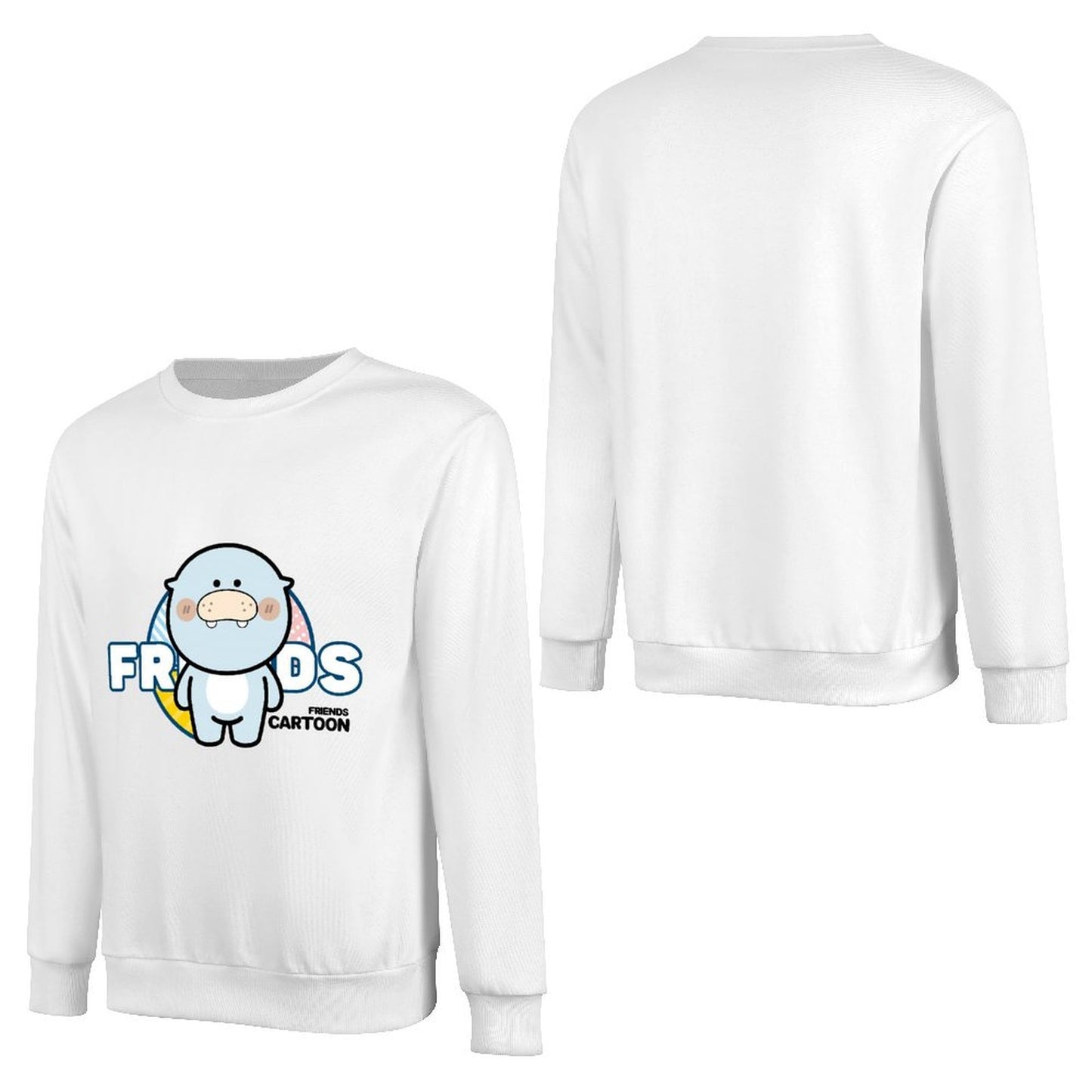 Front Patterned Long Sleeve TopPremium ClassicSeries