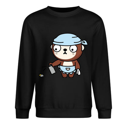 IPBR 250g Crew Neck Long Sleeve Sweatshirt Front GraphicCrew Neck Long Sleeve Sweatshirt4000225