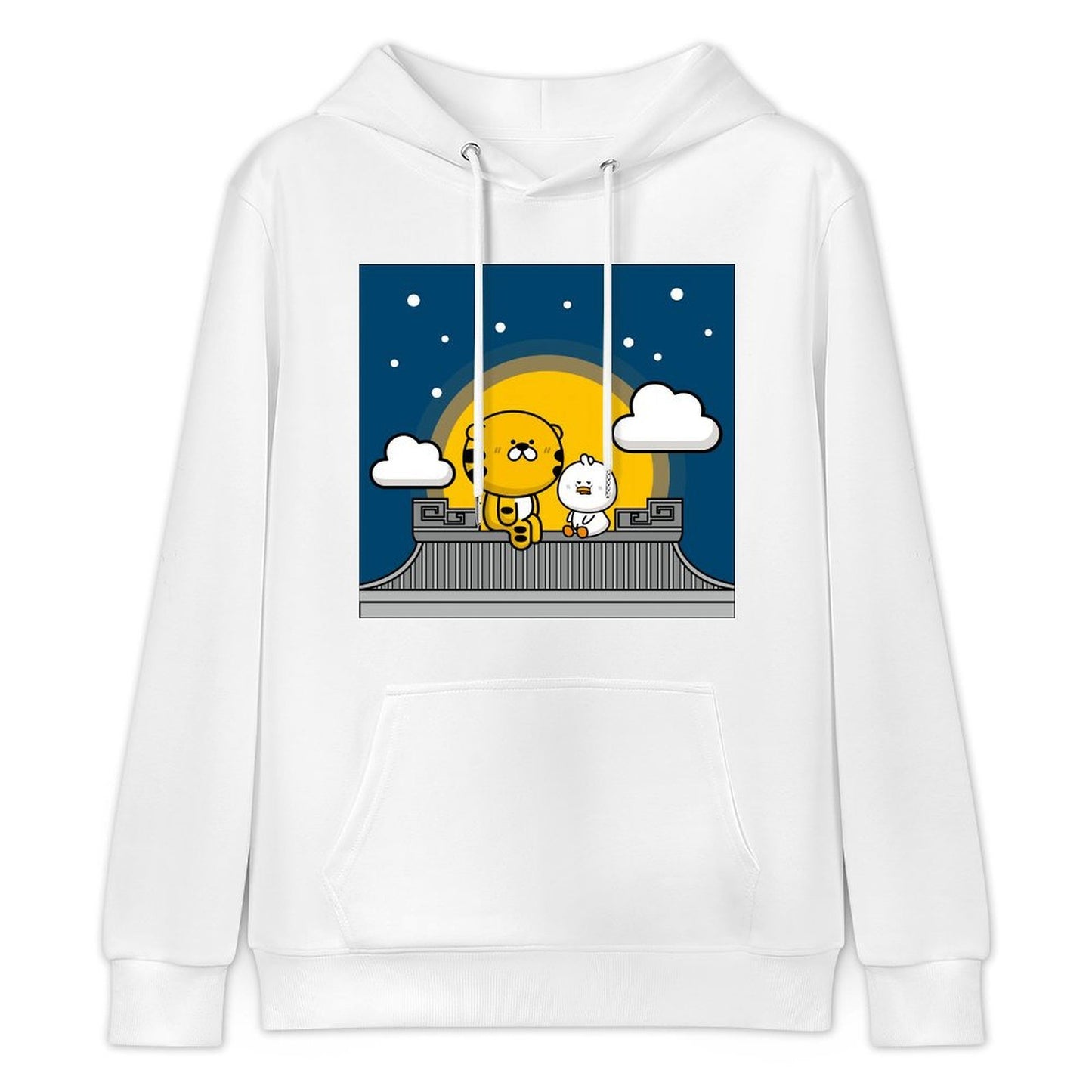 Front Graphic HoodiesUltra Durable Fade-Resistant