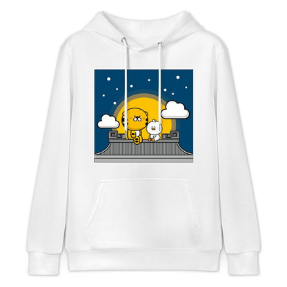 Front Graphic HoodiesUltra Durable Fade-Resistant