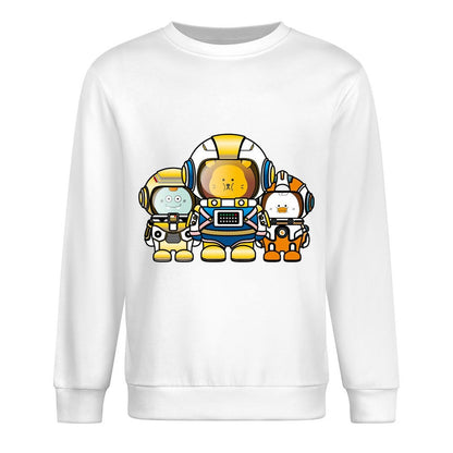 Front Patterned Long Sleeve TopClean Solid