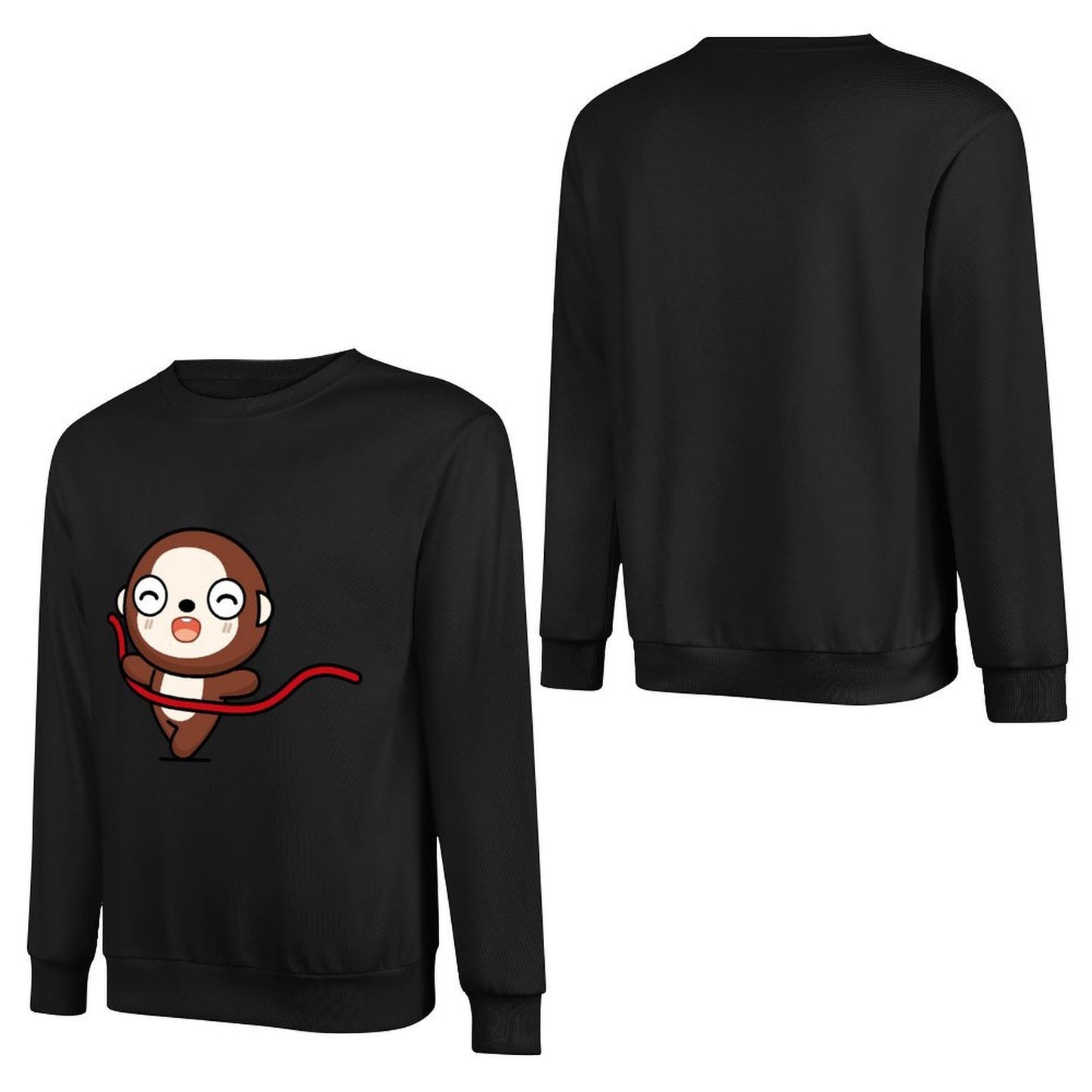 IPBR 250g Crew Neck Long Sleeve Sweatshirt Front GraphicCrew Neck Long Sleeve Sweatshirt4000236