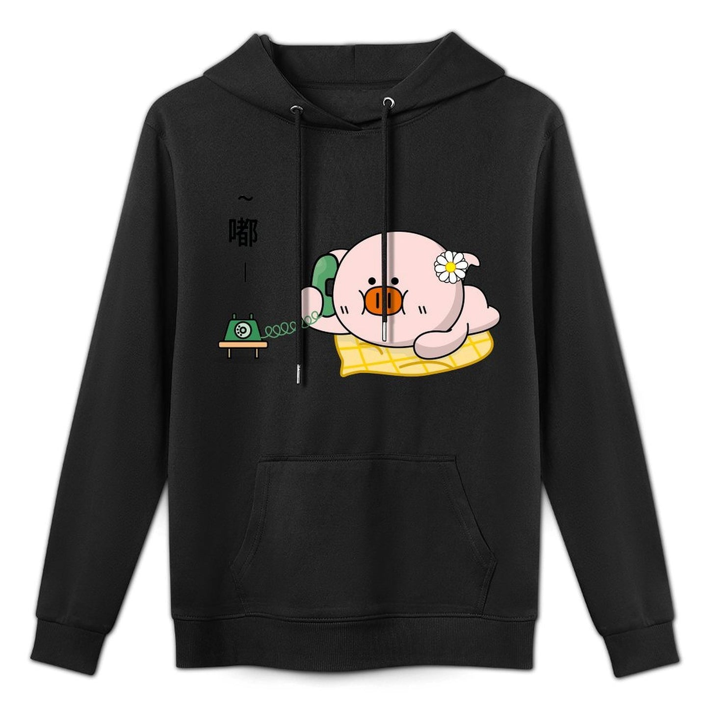 Wrinkle-Free Natural Front Graphic Hoodies