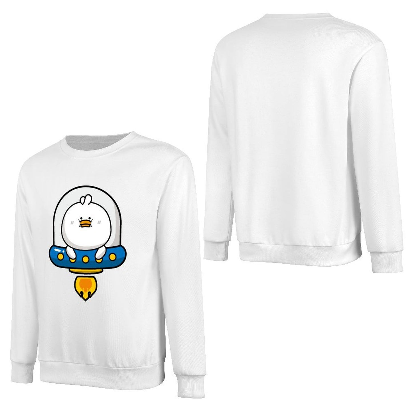 Front Patterned Long Sleeve TopSlim Fit Regular