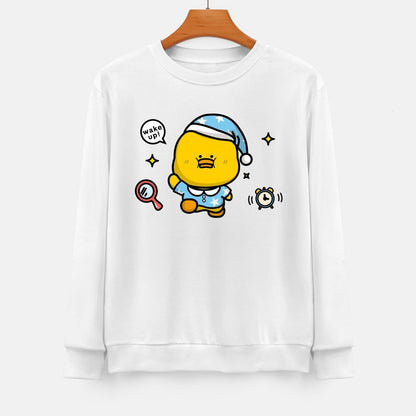 Front Patterned Long Sleeve TopEssential Daily