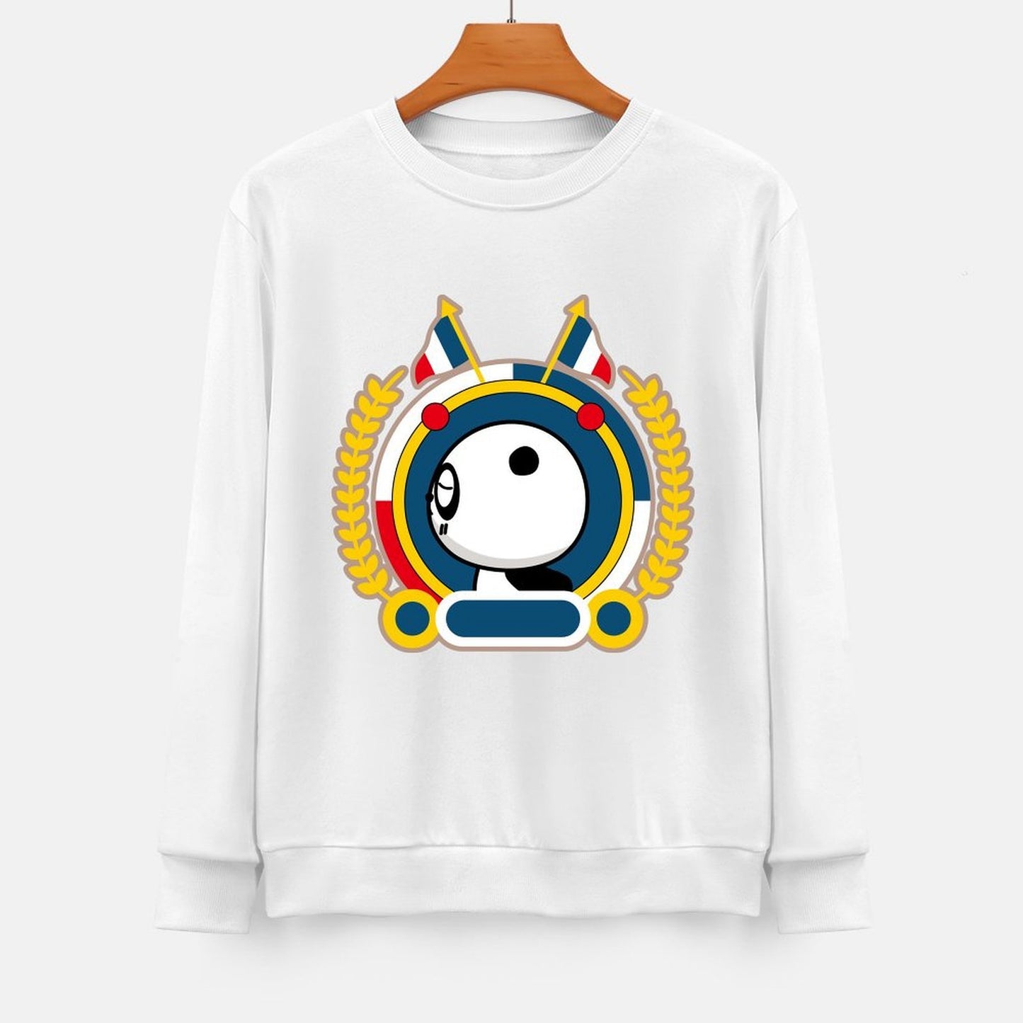 Front Patterned Long Sleeve TopTrueFit ClassicFit