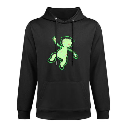 IPIB 250g Hooded Pocket Sweatshirt Front GraphicMen's Hooded  Sweatshirt6000006-6