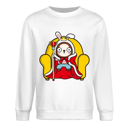 Front Patterned Long Sleeve Top Casual