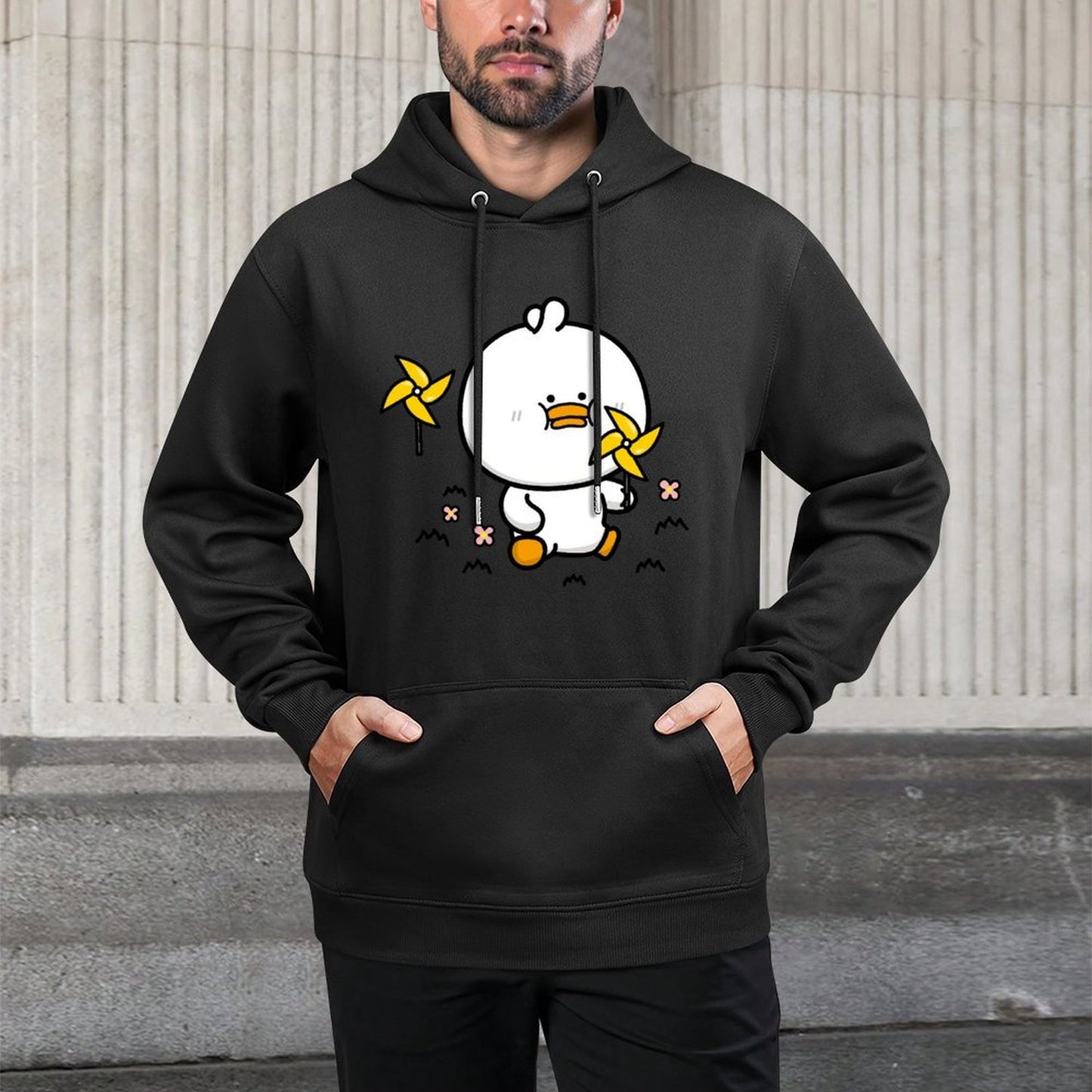 Pure Printed Front Graphic Hoodies