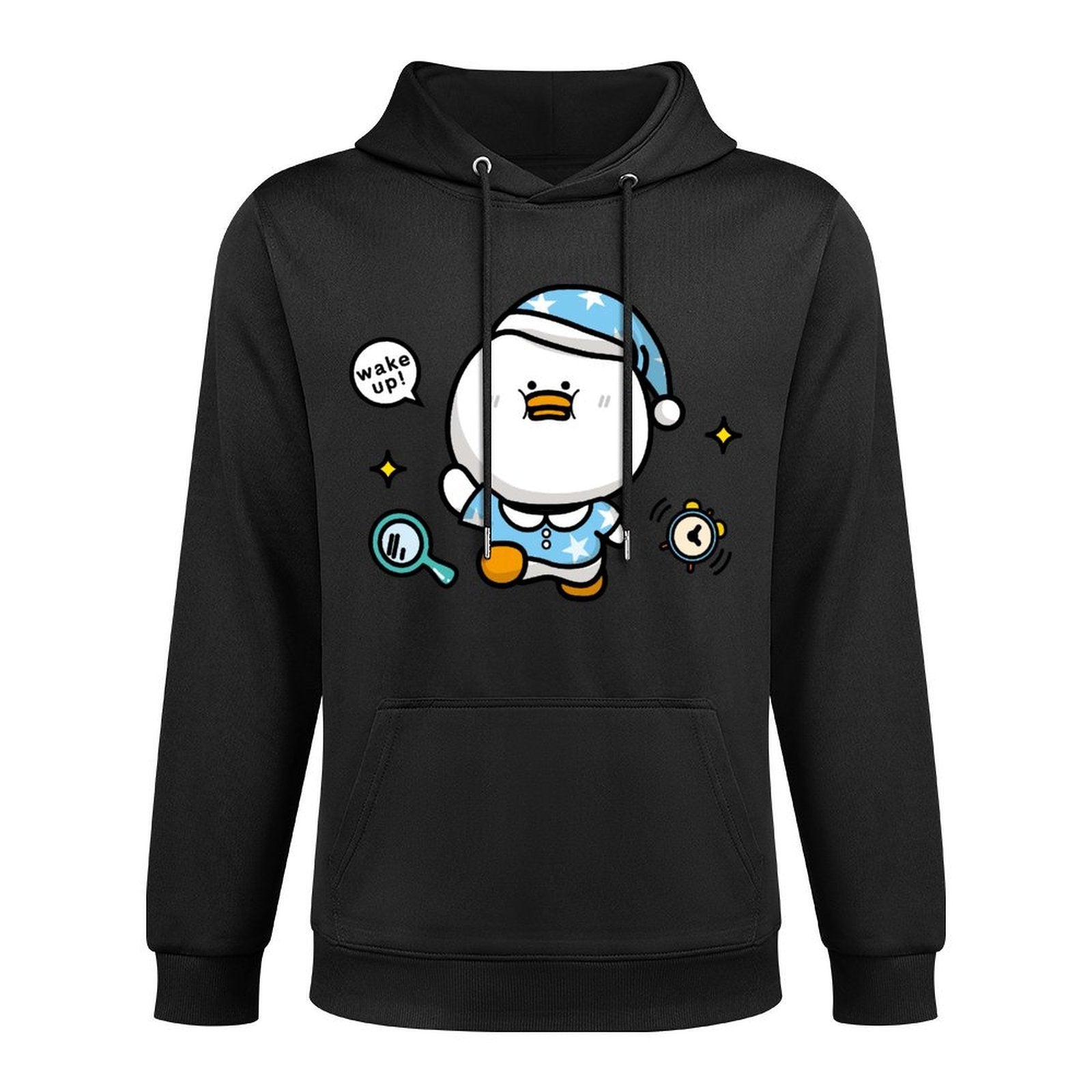 High-Quality Cotton Front Graphic Hoodies