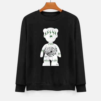 IPIB 250g Crew Neck Long Sleeve Sweatshirt Front GraphicCrew Neck Long Sleeve Sweatshirt6000137-6
