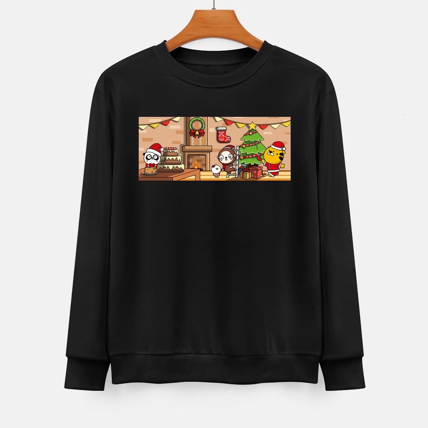  Front Patterned Long Sleeve TopCotton Refined