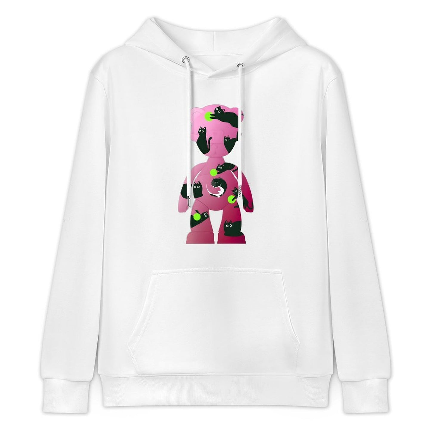 Hoodie Front PatternBold 100% Cotton