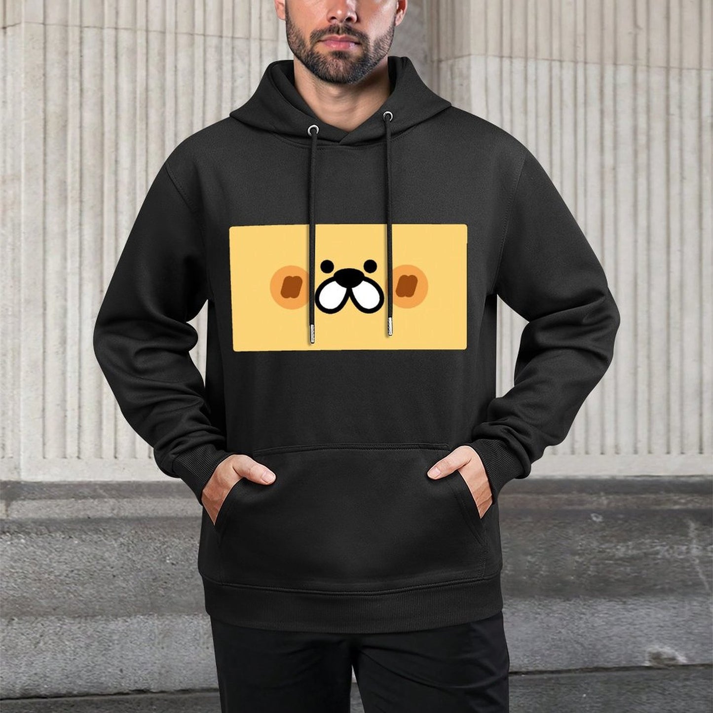 Essential RegularFit Front Graphic Hoodies