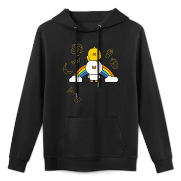 Double-Stitched Standard Front Graphic Hoodies