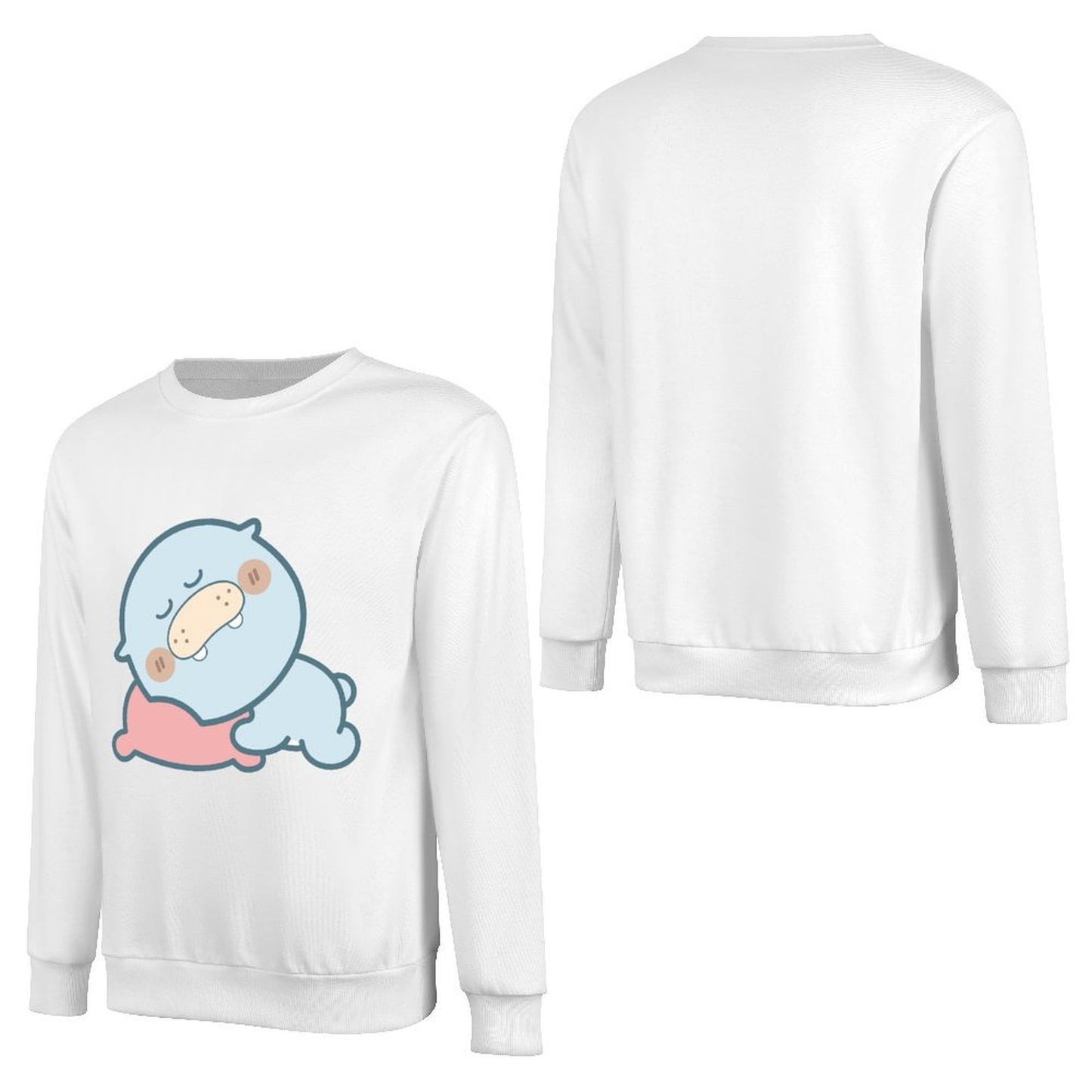 Front Patterned Long Sleeve TopAllDay EverydayTee