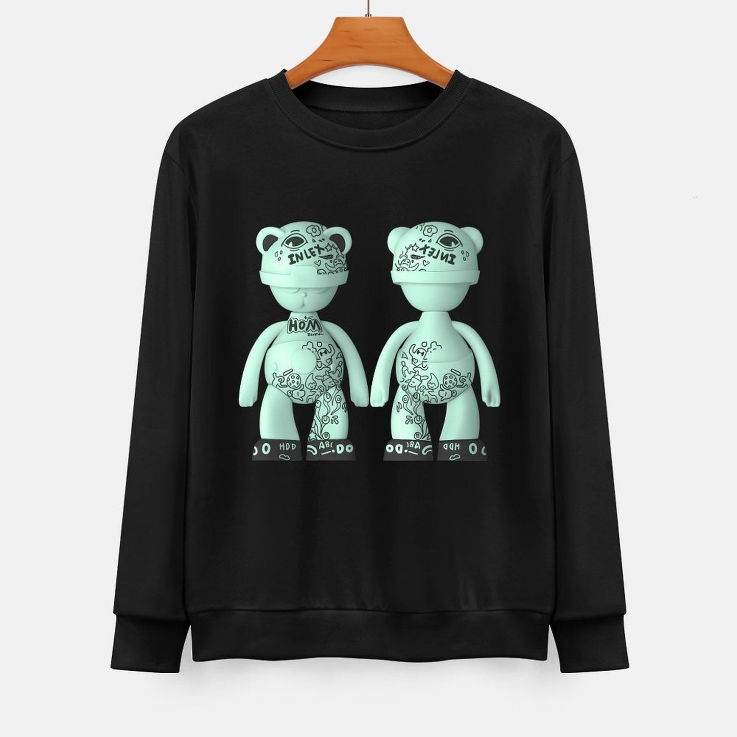 IPIB 250g Crew Neck Long Sleeve Sweatshirt Front GraphicCrew Neck Long Sleeve Sweatshirt6000082-3