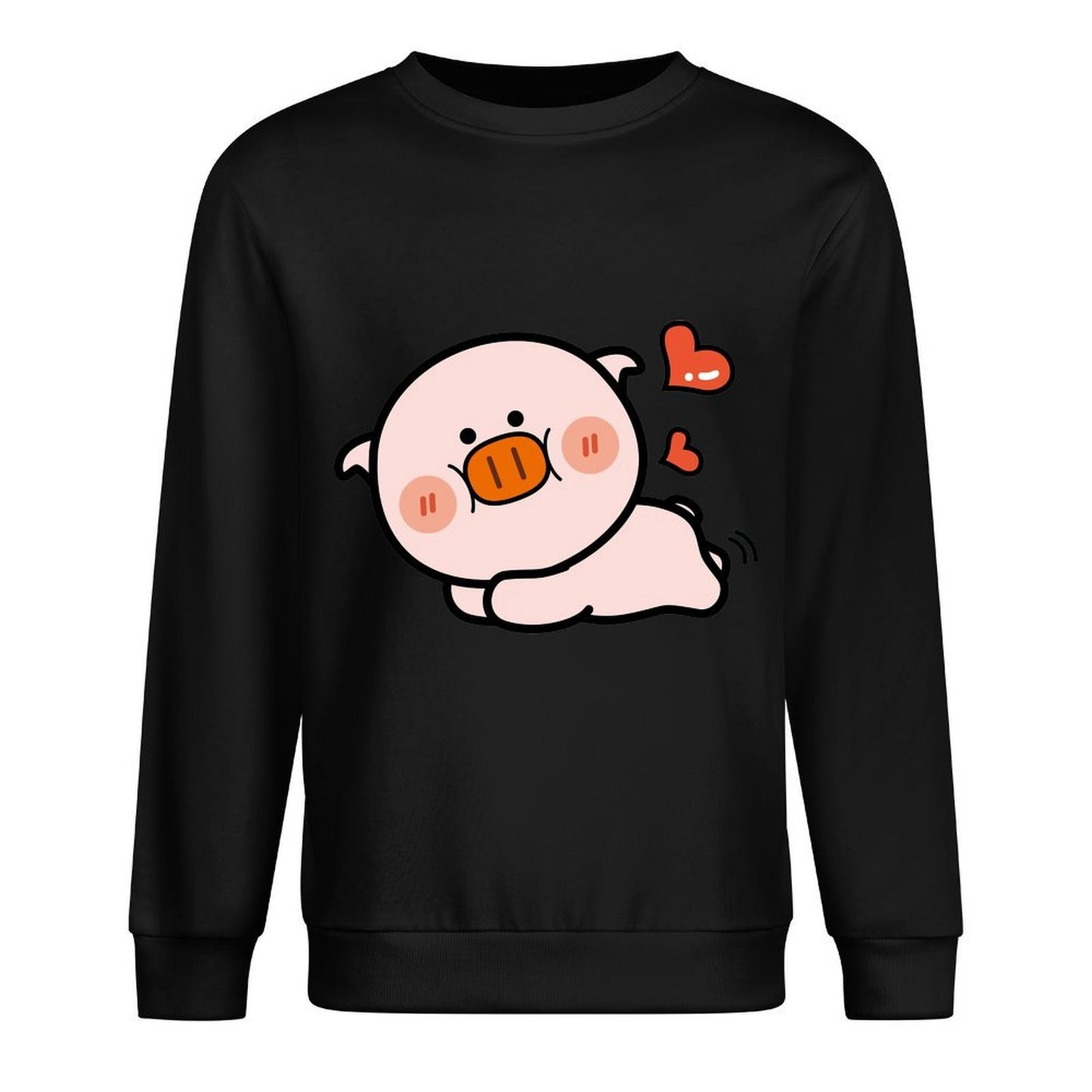 Front Patterned Long Sleeve TopIndoor Solid