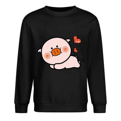 Front Patterned Long Sleeve TopIndoor Solid