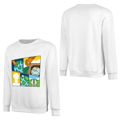 Front Patterned Long Sleeve TopSoftLine PremiumSeries