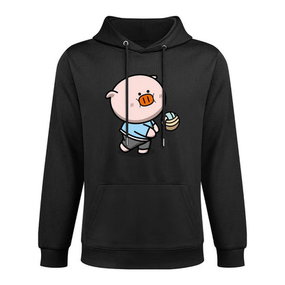 Wrinkle-Free ClassicSeries Front Graphic Hoodies